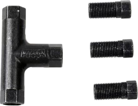 Magura Remleiding T-stuk Zwart 7-delig