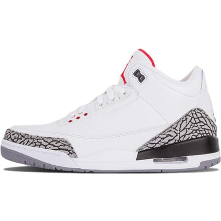 Jordan 3 Retro White Cement 2011 136064-105 42.5 white