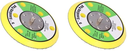 2x 5 Inch Sanding Pad - PU Backing Pad voor Polijsten en Schuren