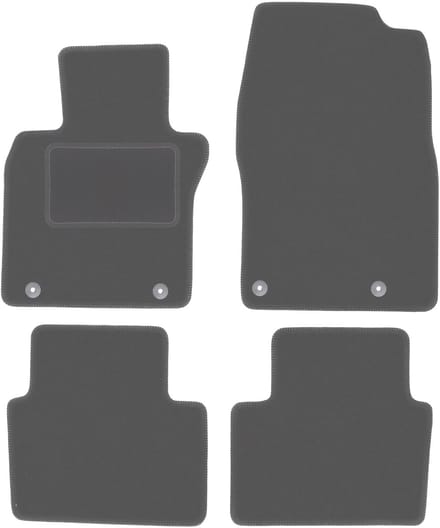 Automatten in grafietkleur voor: Mazda 3 IV hatchback, sedan (2019-)