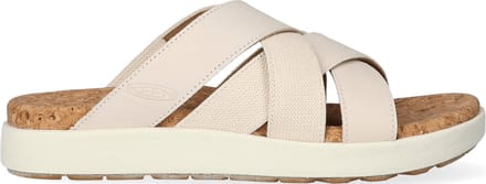 Keen - Elle Mixed Slide Dames Slippers Birch/Star White - Maat 38.5