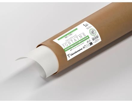 Clairefontaine Aquarel Papier Rough Grain Extra White Rol 300 gram 140x500cm