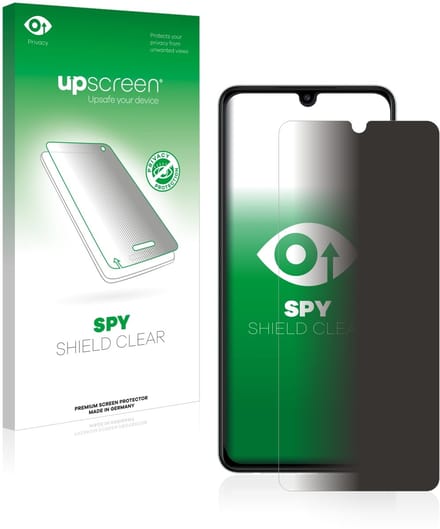 upscreen - privacy screenprotector voor Samsung Galaxy A22 4G - Folie Beschermfolie Blauwlichtfilter