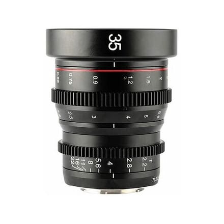 Meike 35mm T2.2 Cine-objectief  Micro Vier Derde