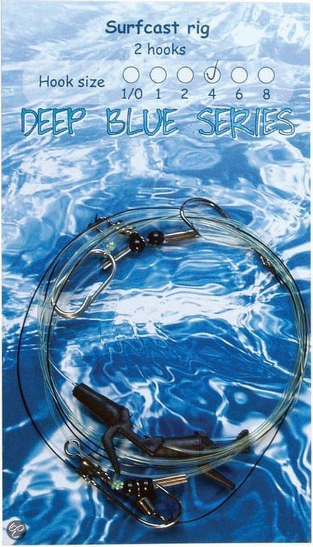 Albatros DD Surfcast Rig - 110 cm - Haakmaat 4