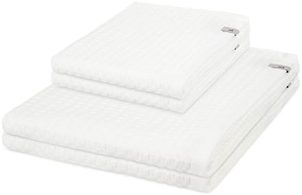 Möve Sonstiges 2 X handdoek 2 X douchehanddoek - in set 4 pack Piquee