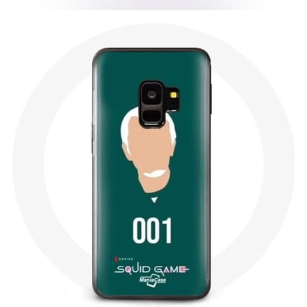 Coque pour Samsung Galaxy S9 Squid Game Oh Il nam Numéro 001