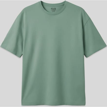 Overmaatse Katoenmix Crew Neck T-Shirt
