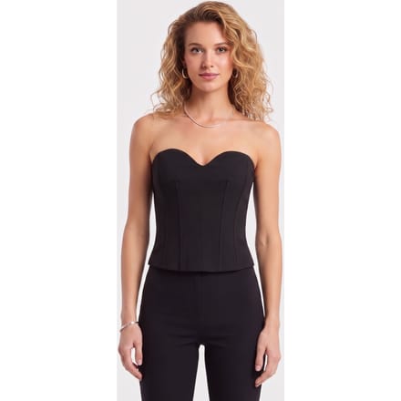 ARKET Hummus Corset Top Black Größe: 42 | Bodies Outlet | Damen | Schwarz