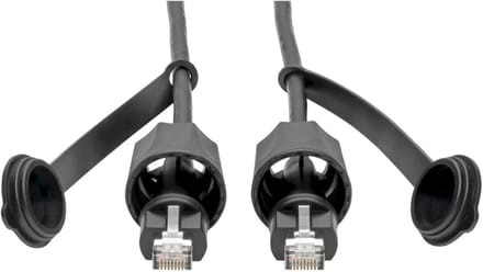 Tripp Lite N206-PC03-IND netwerkkabel 1 m Cat6 S/UTP (STP) Zwart