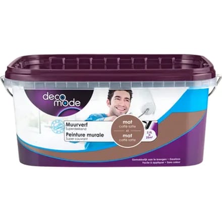 Decomode Muurverf - Mat - Caffé Latte - 2,5l