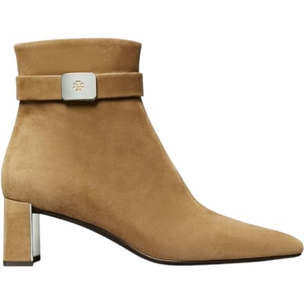 Vrouwenlaarzen Tory Burch - Georgische enkellaars 55mm - beige