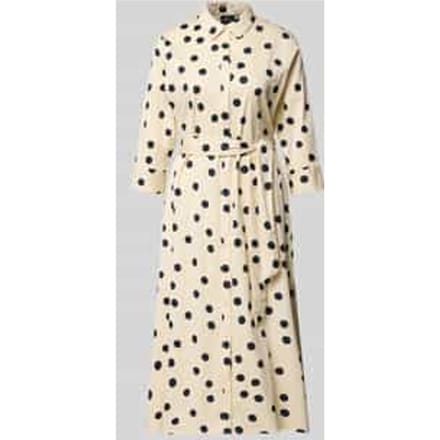 regular fit blousejurk van katoenmix