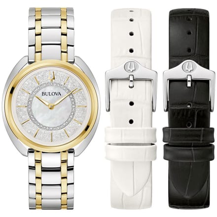 Bulova Duality 98X134 Horloge - Staal - Multi - Ø 34 mm