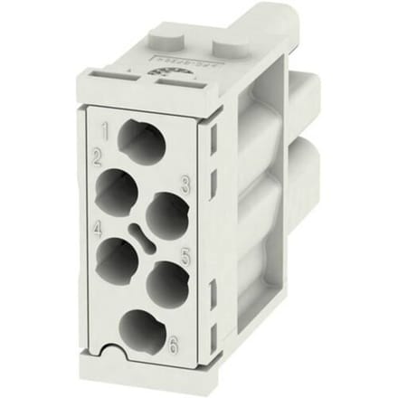 RockStar® MODU plug HDC MHE 6P MC Weidmüller Inhoud: 1 stuk(s) Module