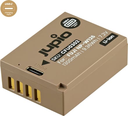 NP-W126S *ULTRA C* (USB-C input) 1300mAh
