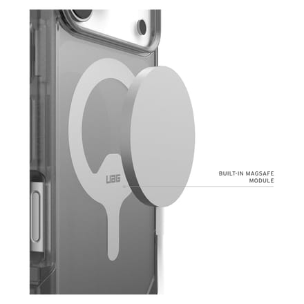 UAG Trooper Backcover met Magneet voor de Apple iPhone 17 Pro Max - Ash Clear