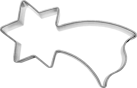 Kerstster Koekjesvorm 7 cm - RVS Uitsteker