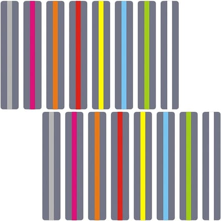 16 stuks leeslinialen voor kinderen - dyslexie-trackingliniaal en leeshulp