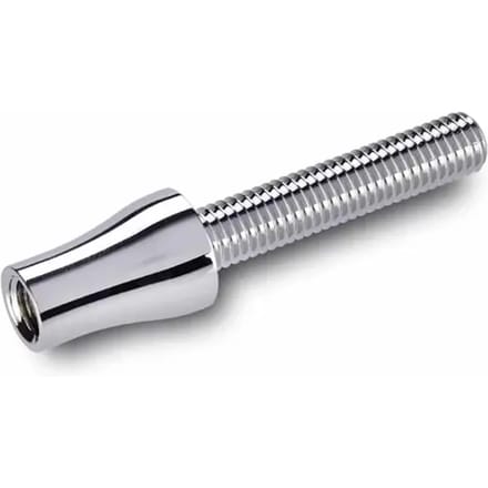 Stijve adapter voor micro en ruit (HD) chroom Kellermann