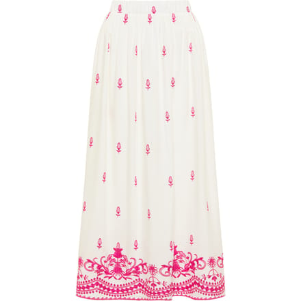 IZIA Geborduurde Maxi Rok gaya