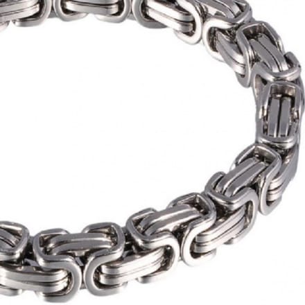 Stainless steel- armband -22 cm -5 mm - Charme Bijoux