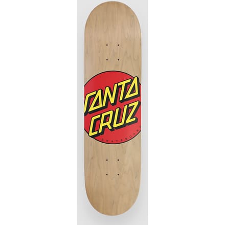 Santa Cruz Classic Dot 8.375" Skateboard Deck bruin