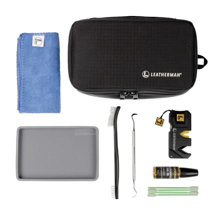 Leatherman Onderhoudskit Zwart – Complete Verzorgingsset voor Multitools