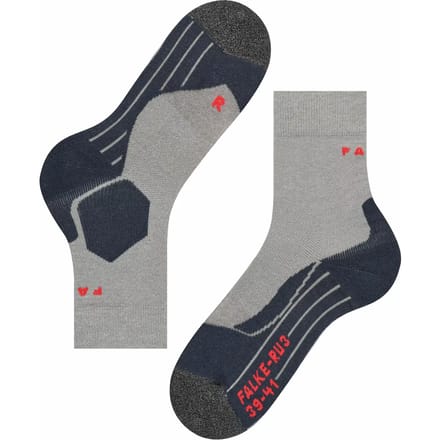 FALKE RU3 anti-blaar lyocell functioneel materiaal hardloopsokken heren grijs - maat 42-43