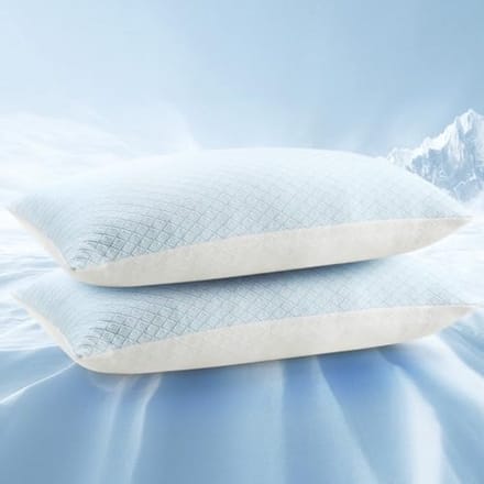 Ergonomische Koel Pillows 50x70 cm - Set van 2 Geheugenschuim Kussens