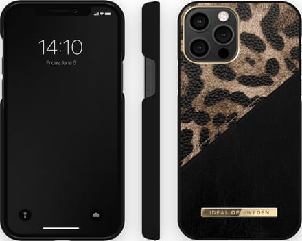 Ideal of Sweden Fashion Case Atelier iPhone 12/12 Pro Midnight Leopard