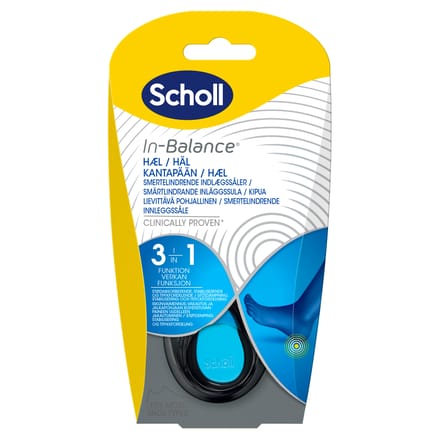 Scholl Med Insoles Heel + Ankle Size L 2 st