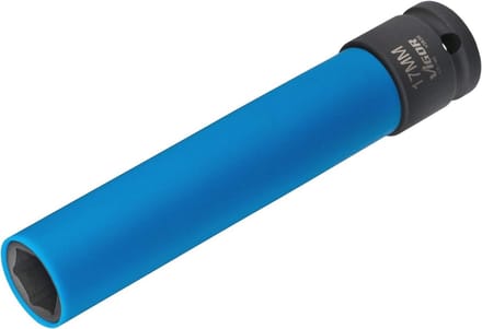 Extra lange slagmoersleutel SW17 - 1/2 inch dopsleutel voor efficiënte bediening van wielbouten