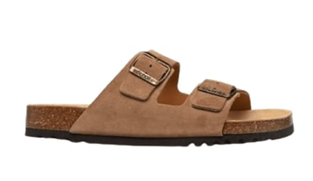 Scholl Heren Slipper Gerry Ad | Cognac | Maat: 46