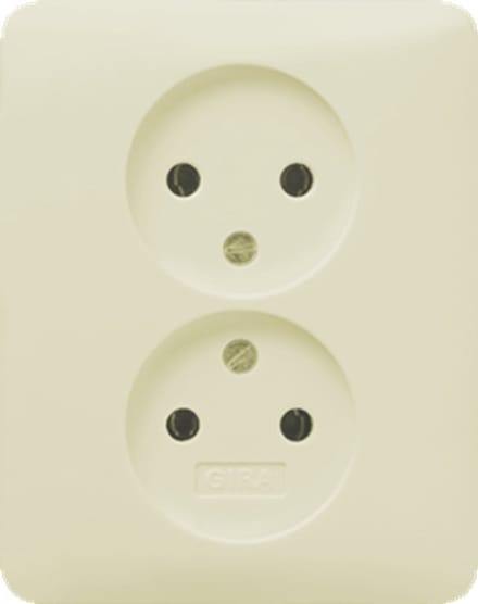 Gira wandcontactdoos Standaard 55 (WCD-schakelmateriaal) - 079801 - E2FVH