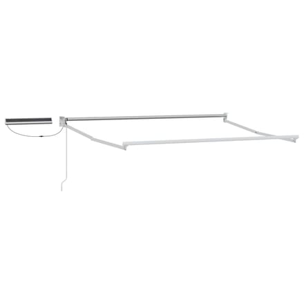 vidaXL - Elektrisch - Uitschuifbare - Zonneluifel - Taupe - 4 - x - 2 - m