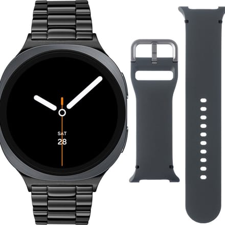 Samsung Special Edition Galaxy Watch 8 Grijs/Zwart Staal 44mm