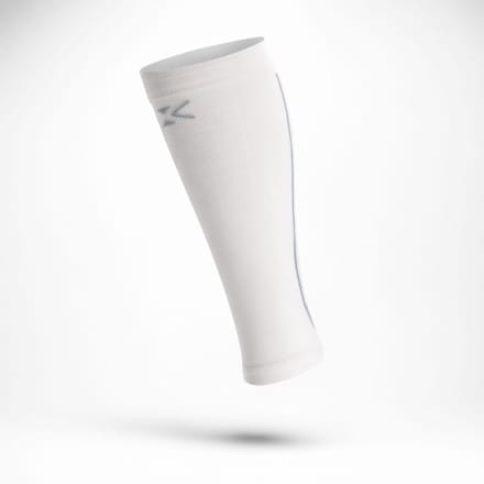 KINEX - Compressie Kuitsleeves - Compressie - Wit - Sporten - Kuitspieren