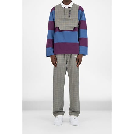Daily Paper Grey Checked Gone Vest Größe: M | Gilets Outlet | Unisex | Grau