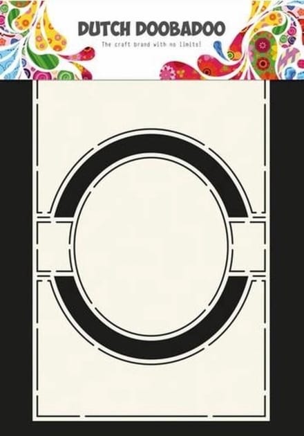Dutch Doobadoo - Dutch Card Art - Circle Art A4