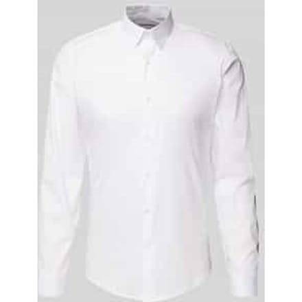 Slim fit vrijetijdsoverhemd met kentkraag