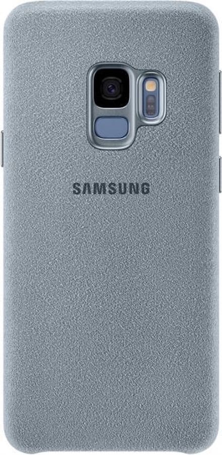 Samsung Alcantara Cover - voor Samsung Galaxy S9 - Mint