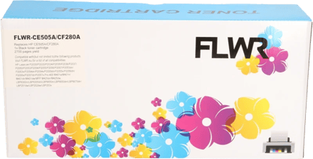 FLWR HP CE505A / CF280A zwart (Huismerk (compatible))