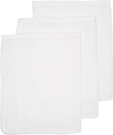 Hydrofiele Washandjes 3-Pack - Zacht en Ademend voor Baby's