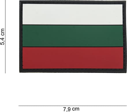 101 Inc Embleem 3D Pvc Bulgarije  15056