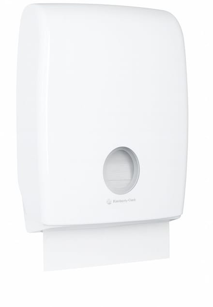Aquarius - Handdoekdispenser Kunststof Wit - 29.4x45.1x12cm