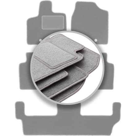Grijze automatten voor: Volkswagen Routan 7-zits (2008-2015)