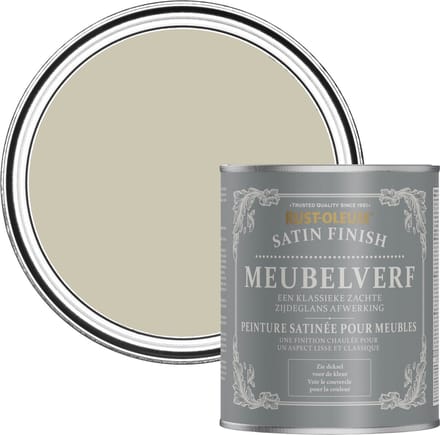 Rust-Oleum Grijs Meubelverf Zijdeglans - Schemering 750ml