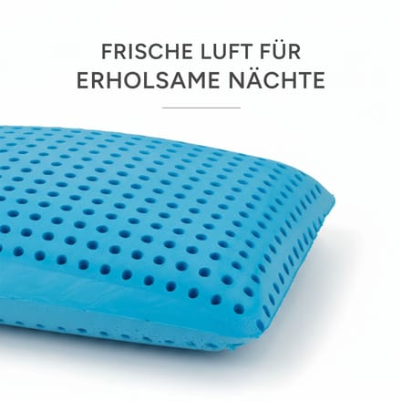 SHAPEVITAL Vital-Dream - Hoofdkussen - Traagschuim - Ademend - Katoen - 60x40cm - Wit