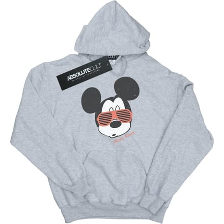 Disney Dames/Dames Mickey Mouse Zonnebril Hoodie (Sportgrijs)